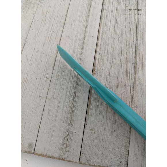 Nylon Scraper Spatula Batter Beater Cleaner Blue 9" Advertising - Picture 7 of 8